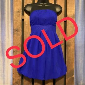 SOLD on MERC- Royal Blue Dress 💙